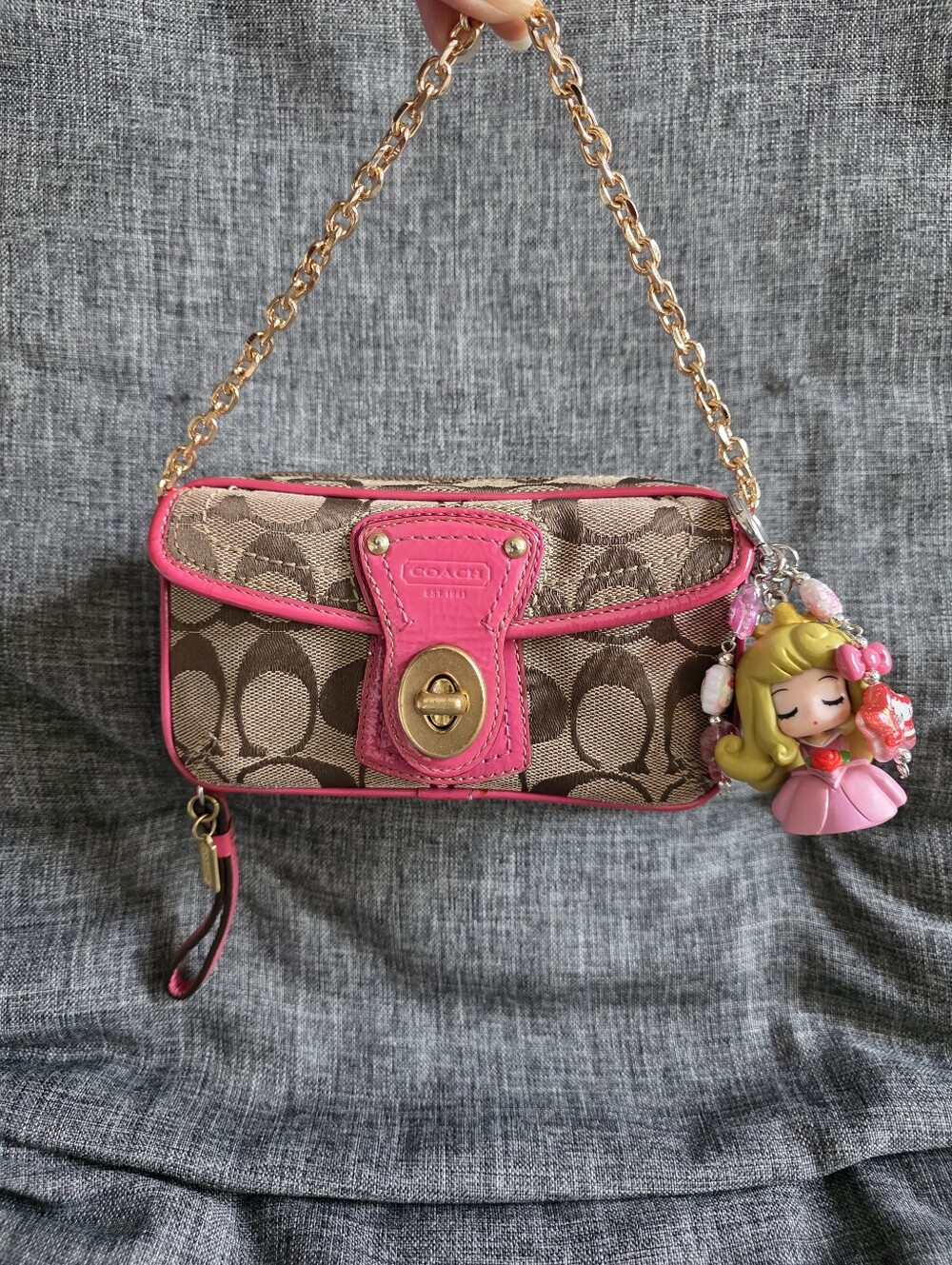 Htf Coach Legacy Y2k Turnlock Clutch Organizer